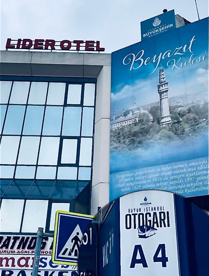Lider Hotel Stambuł Zewnętrze zdjęcie